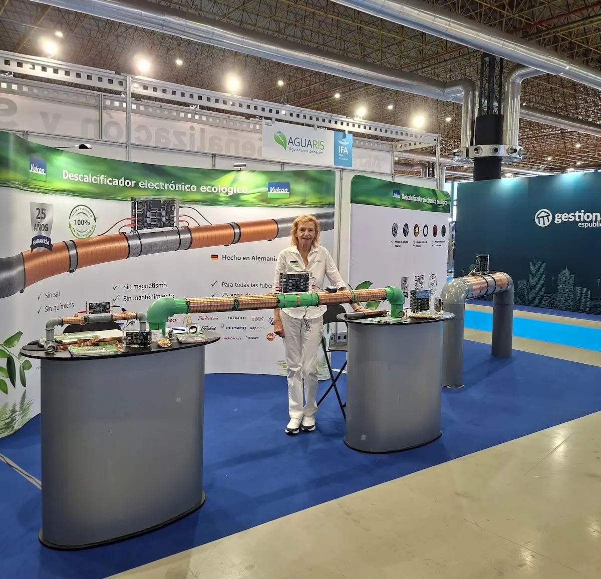 Stand de Aguaris en ExpoUrbania 2026 en IFA-Fira Alacant